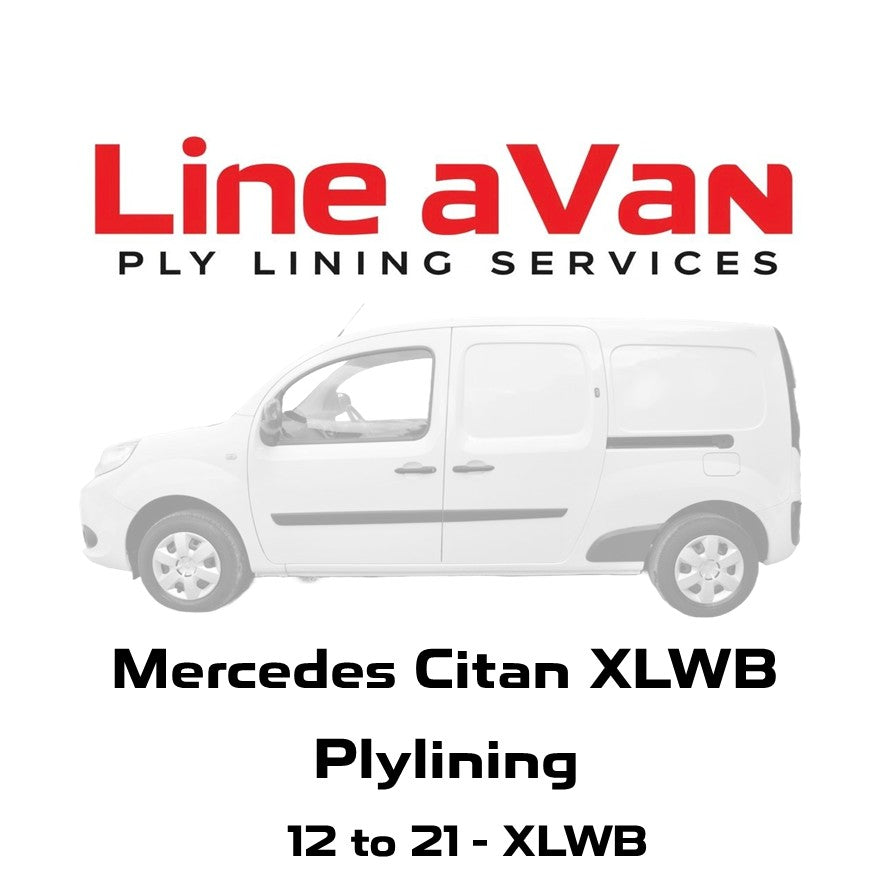 Mercedes Citan 2012-2021 LWB 'Xlwb' Plylining