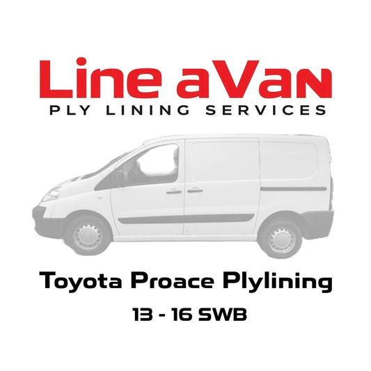 Toyota Proace 2013-2016 SWB Plylining