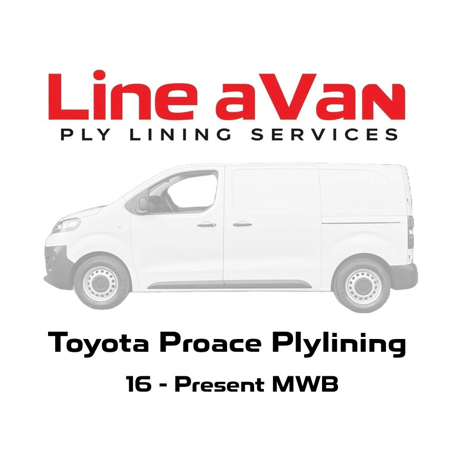 Toyota Proace 2016+ MWB Plylining