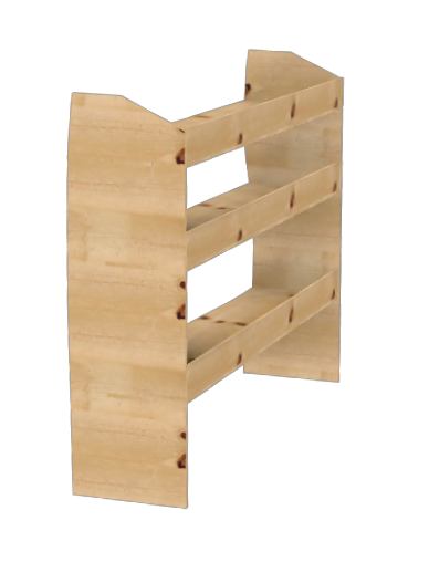 Renault Traffic 02-19 LWB N/S Shelving