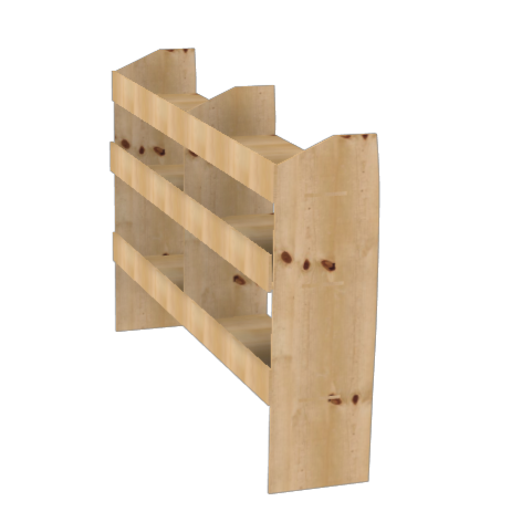 Renault Traffic 02-19 SWB O/S Shelving