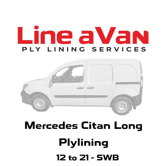 Mercedes Citan 2012-2021 SWB 'long' Plylining